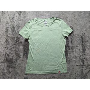 The North Face Short Sleeve Shirt Women's Size Medium Green Vapor Wick